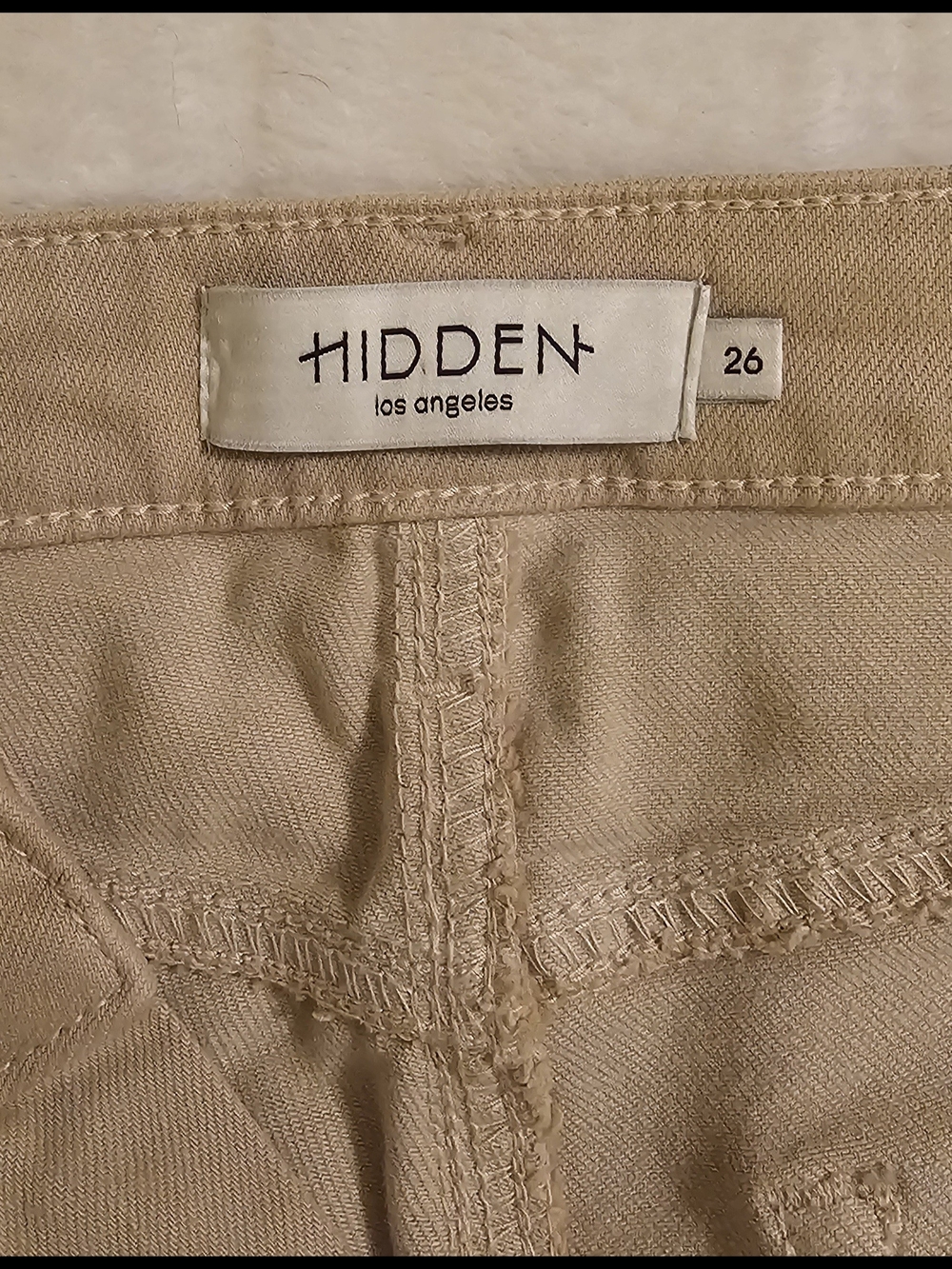 Hidden Harley High-Rise Slim Mom Jeans in Kahki Size 26 NWT - Picture 4 of 7
